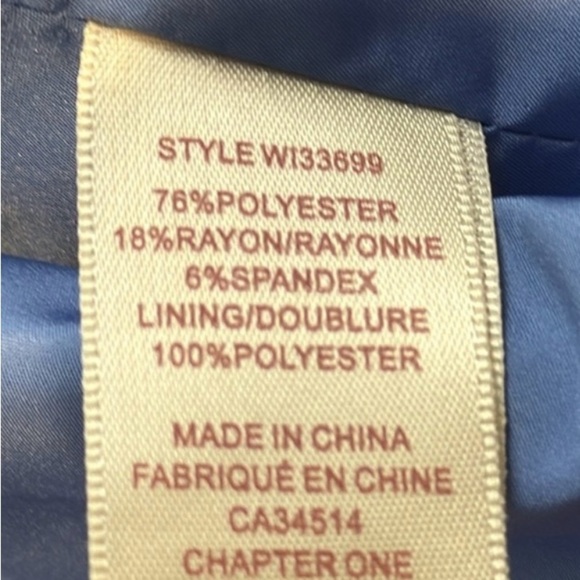 Autres Filles Blue Tailored Blazer with Structured Design - Picture 6 of 6